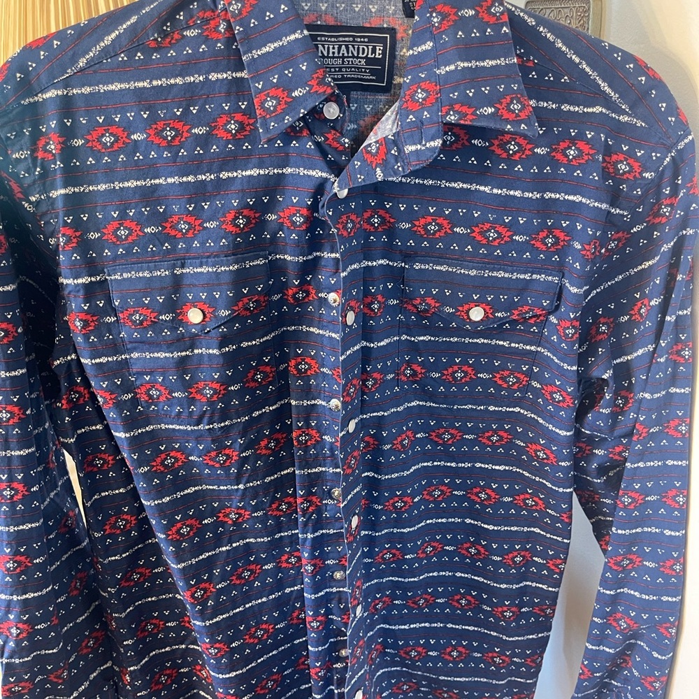 Boys panhandle rough stock XL Pearl snaps